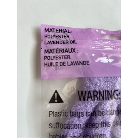 Spa Bath And Shower Lavender Infused Exfoliating Bath Mitt - Picture 4 of 5